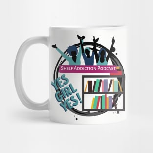 Book Divas Silhouette Mug